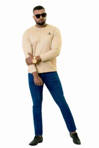 Lycan Men Popcorn long sleeve Activewear T-shirt