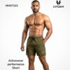 Lycan Men’s performance Activewear Zipper Shorts