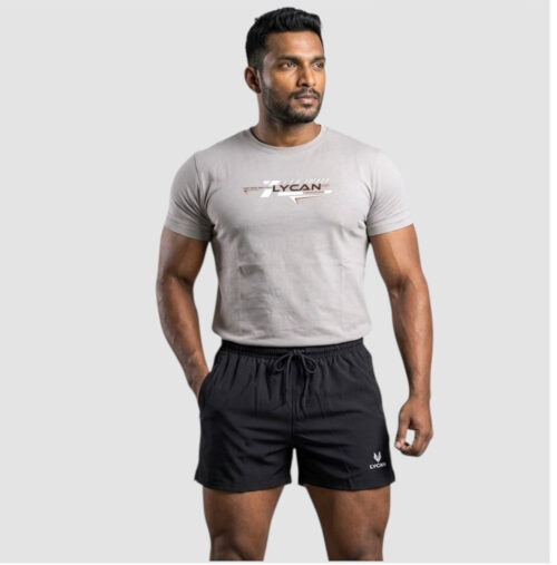 Lycan Men’s performance Activewear Zipper Shorts